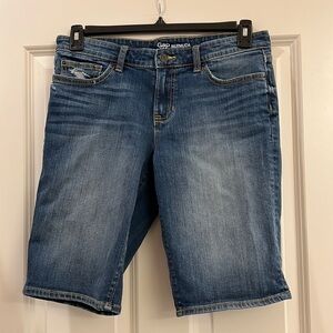 Gap ladies Bermuda jean shorts